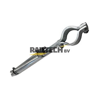 Beschermpijpbev aan HE240 tbv pijp 63mm