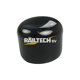 Dop, afsluit, PVC, voor pijp 38mm