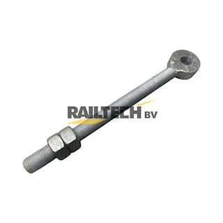 Draadstang M16 met oog L= 200mm