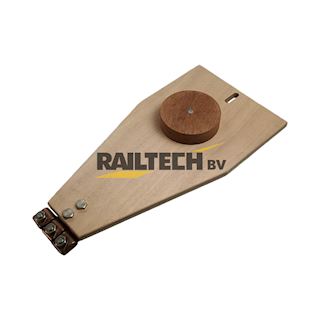 Bord voor aanbrengen krul electrische verbinding, incl klem