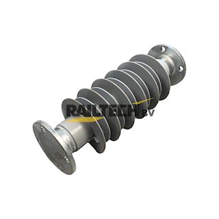 Steunisolator 25kV met dubbele flens ø= 158mm, L= 505mm