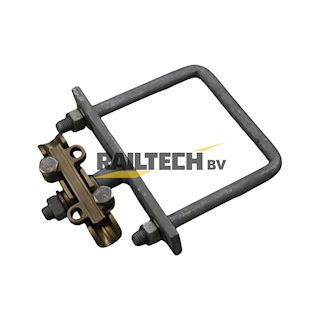 Bevestiging aardingskabel aan HE140B, 50-150mm²