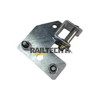 Klemming alu 240mm² aan ronde paal