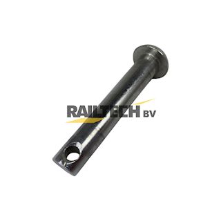 Splitpenbout 12x70, RVS