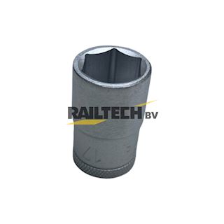 Dopsleutel 1/2 19- 17mm Gedore