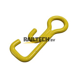 Trekhulpgereedschap rijdraad, vingerhaak 4cm