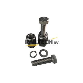 Vastpunt tbv 3e railisolator NZL (BW)