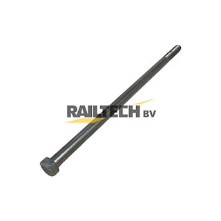 Bout, RVS 931 A4-70 M12x300 SLW=19