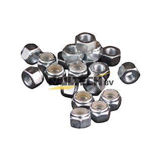 Borgmoer, 1/4UNF zinc pl/nylon