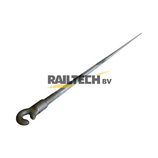 Schakelaarstang recht L= 3465mm