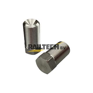 Bout, zesk, RVS A4 R3/8X28RS