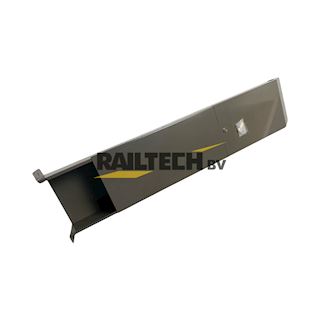 Minizuil fundering, type MZ220F, RVS RAL7022, 1150x220x125mm