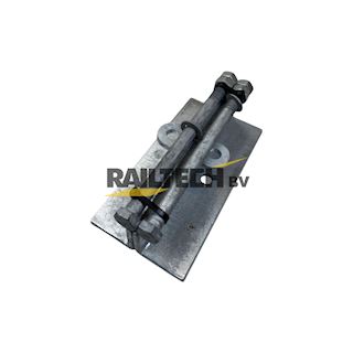 Klemijzerwerk voor HE220 tbv enkele arm