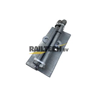 Klemijzerwerk voor HE240 tbv enkele arm