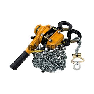 Rateltakel, 800kg, hijshoogte 2,5m incl certificaat