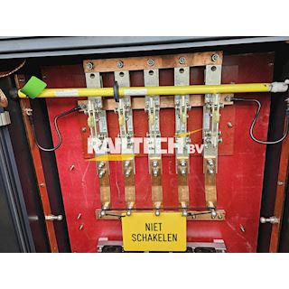 Voedingskast 600 V-DC, 5 velden excl. mantelbev., blauw