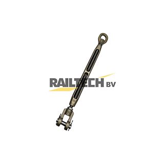 Spanschroef M16, oog/vork