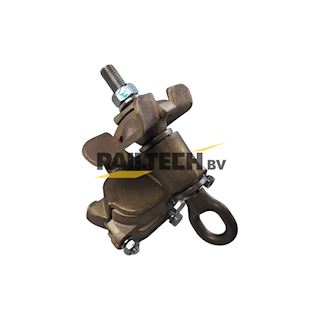 Draagkabelklem voor 2x GFK 55mm, voor 2 kabels 50-120mm²