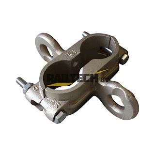 Dubbel oogklem voor  2x55mm