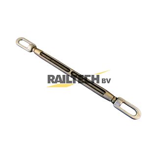 Spanwartel, RVS, M16, 20.0kN