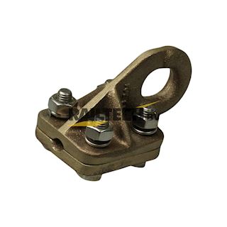Afspanklem met oog voor bronskabel 35-95mm²
