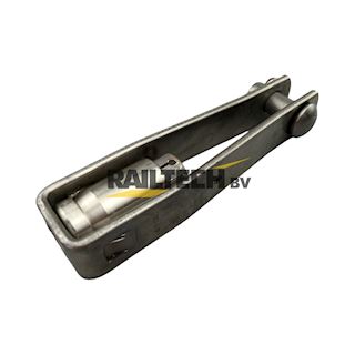 Conische eindklem RVS draagkabel 120mm²
