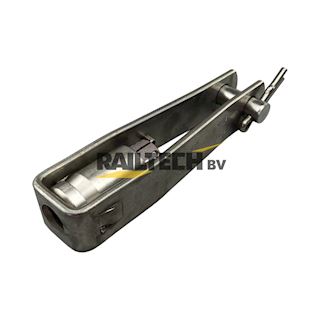 Conische eindklem RVS, tbv draagkabel 70mm²