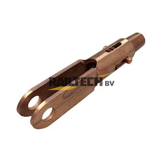 Conische eindklem CuNiSi, tbv draagkabel 70mm²