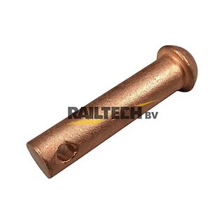 Bout met ronde kop, Cu, 13x55