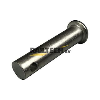 Bout met ronde kop, RVS, 13x55