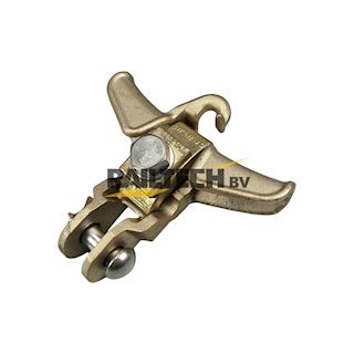 Draagklem met haak, voor kabel 50-150mm², 90° gedraaid