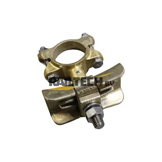 Draagkabelklem voor GFK 55mm, voor 2 kabels 50-150mm²