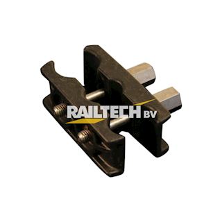 Kabelhouder voor 2 kabels 23mm en 1 kabel 17mm