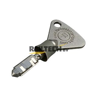 Sleutel RVS type CL met grijze seal
