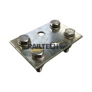 Aansluitplaat bovenleidingschakelaar 8x70mm² compleet