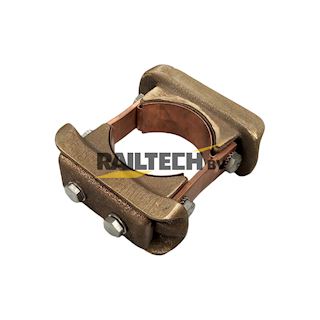 Klem voor VL. 2x120mm² in draagkabelbok