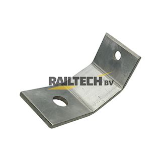 Beugel, Alu vlgs tek. 14-071 gat rond 13mm