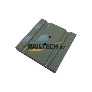 Bovenste plaat tbv draagkabel, 145x140x20mm, Celeron