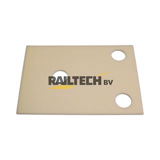 Isolatieplaat, 4mm, ø= 32, 3 gats