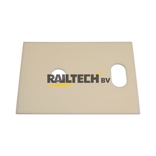 Isolatieplaat, 4mm, 2 gats