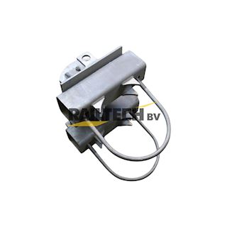 Interface wielafspanning aan ronde paal