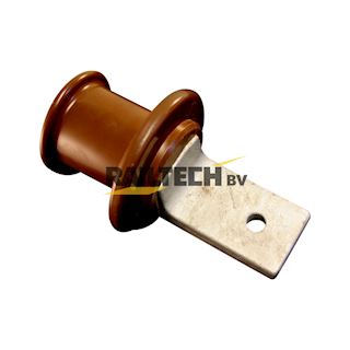 Isolator met rechte klauw voor oploopstuk (RET)