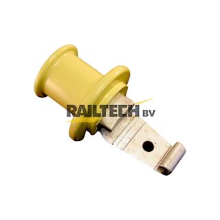 Isolator m. klauw, EXCENTRISCH afgesteld op S49 (RET)